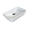 CeraStyle GRAND - PULTBA félig beültethető - Top Counter - porcelán mosdó - 49 x 30 cm