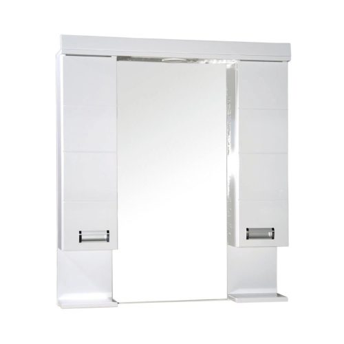 Viva SZQUARE 100 Tükrös fürdőszobai szekrény - DUPLA szekrénnyel - 100 x 97 x 15 cm
