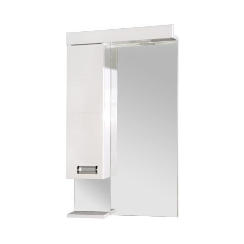 Viva Style SZQUARE 55 Tükrös fürdőszobai szekrény - BALOS szekrénnyel - 55 x 97 x 15 cm