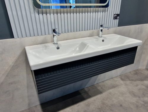 CeraStyle ELITE - DUPLA porcelán mosdókagyló - 120 x 45 cm