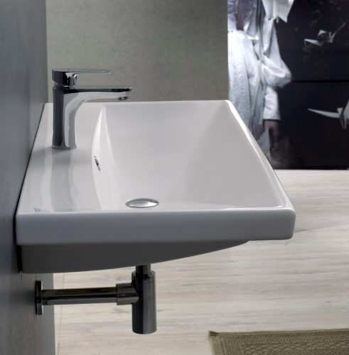 CeraStyle ELITE - porcelán mosdókagyló - 80 x 45 cm