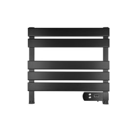 Elektromos törölközőszárító radiátor 150W - FEKETE