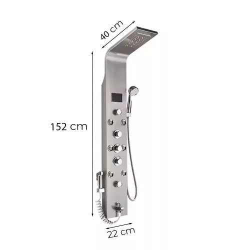 Aquapro hidromasszázs zuhanypanel