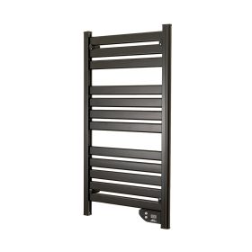  Elektromos törölközőszárító radiátor - 500W -  TW-500B - FEKETE