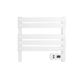   Elektromos törölközőszárító radiátor 150W - TW-588D-WHITE - FEHÉR