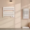 Elektromos törölközőszárító radiátor 150W - TW-588D-WHITE - FEHÉR