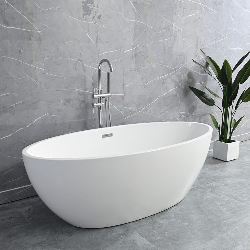 Kara szabadon álló fürdőkád