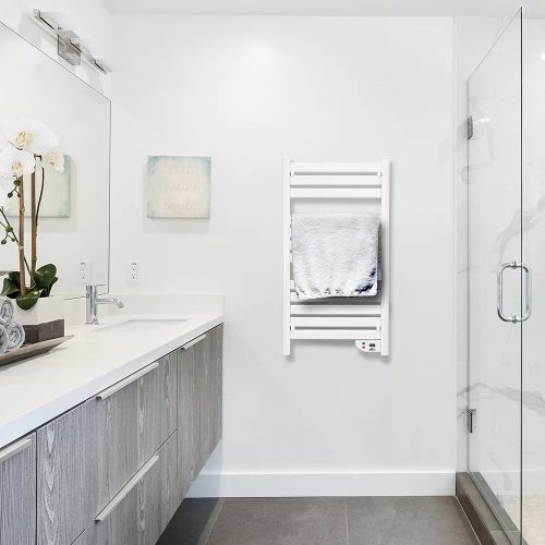 Elektromos törölközőszárító radiátor - TW-500 - 500W - FEHÉR