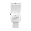 CeraStyle NOURA monoblokk WC - BEÉPÍTETT bidé funkcióval - NEM FALIG érő talppal - 62 cm