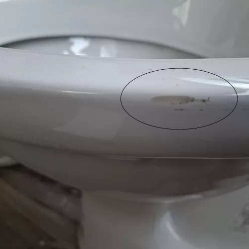 OUTLET - CeraStyle WC csésze - padlón álló - ALSÓ kifolyású - SZÉPSÉGHIBÁS TERMÉK