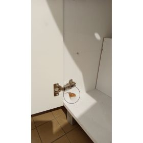   OUTLET - Viva SZQUARE 55 lábon álló fürdőszobabútor Sanovit ZENON 6055 porcelán mosdóval 55 x 44 cm - SZÉPSÉGHIBÁS TERMÉK