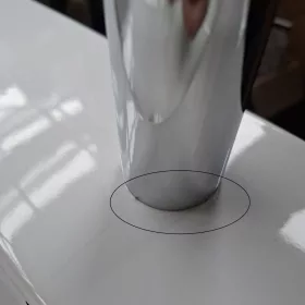   OUTLET - Sanovit STANCE - porcelán mosdókagyló - 60 x 45,5 cm - SZÉPSÉGHIBÁS TERMÉK