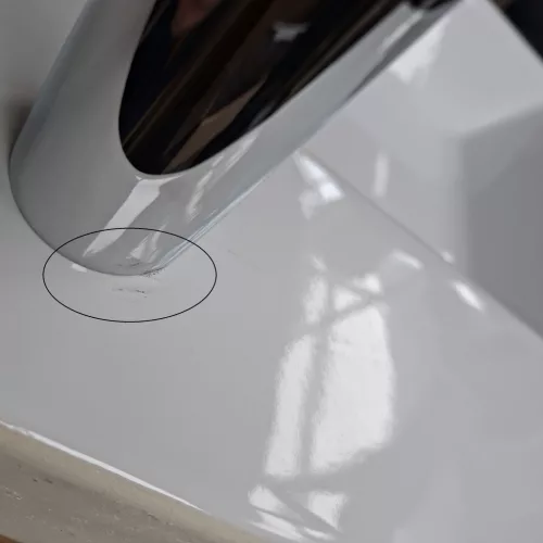 OUTLET - Sanovit STANCE - porcelán mosdókagyló - 60 x 45,5 cm - SZÉPSÉGHIBÁS TERMÉK