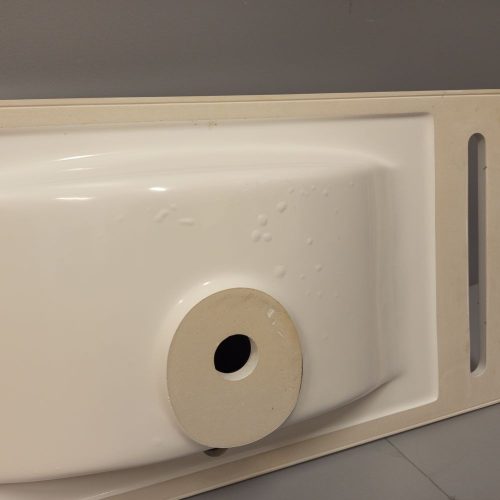 OUTLET - Műmárvány mosdó - SZÉPSÉGHIBÁS TERMÉK