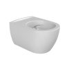 OUTLET - CeraStyle CITY fali WC - perem nélküli - rimless - rejtett szerelésű - mély öblítés - 53 cm - SZÉPSÉGHIBÁS TERMÉK