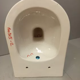   OUTLET - Sanovit AVVA fali WC - BEÉPÍTETT bidé funkcióval - rimless - perem nélküli - mély öblítésű - SZÉPSÉGHIBÁS TERMÉK