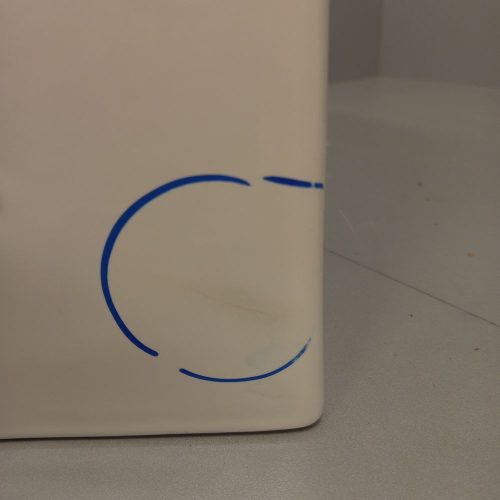 OUTLET - Sanovit AVVA fali WC - rimless - perem nélküli - rejtett szerelésű - mély öblítésű - SZÉPSÉGHIBÁS TERMÉKEK