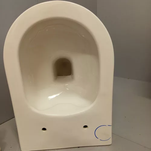 OUTLET - Sanovit AVVA fali WC - rimless - perem nélküli - rejtett szerelésű - mély öblítésű - SZÉPSÉGHIBÁS TERMÉKEK