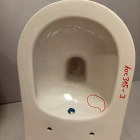   OUTLET - Sanovit AVVA fali WC - BEÉPÍTETT bidé funkcióval - rimless - perem nélküli - mély öblítésű - SZÉPSÉGHIBÁS TERMÉK
