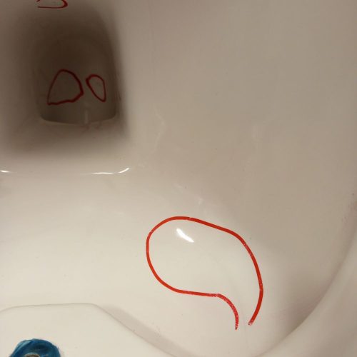 OUTLET - Sanovit AVVA fali WC - BEÉPÍTETT bidé funkcióval - rimless - perem nélküli - mély öblítésű - SZÉPSÉGHIBÁS TERMÉK