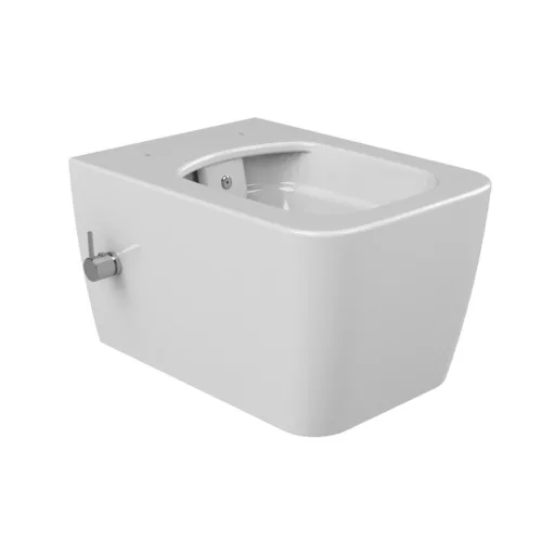 OUTLET - CeraStyle HERA fali WC - BEÉPÍTETT bidé funkcióval - rimless - perem nélküli - mély öblítés - SZÉPSÉGHIBÁS TERMÉKEK
