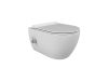 OUTLET - CeraStyle CITY fali WC - BEÉPÍTETT bidé funkcióval - rimless - perem nélküli - mély öblítés - SZÉPSÉGHIBÁS TERMÉK