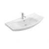 OUTLET - Sanovit ZENON - porcelán mosdókagyló - 86 x 50 cm - SZÉPSÉGHIBÁS TERMÉK