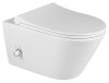 OUTLET - Sanovit AVVA fali WC - BEÉPÍTETT bidé funkcióval - rimless - perem nélküli - mély öblítésű - SZÉPSÉGHIBÁS TERMÉK