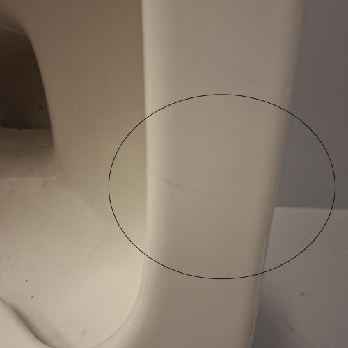 OUTLET - Sanovit AVVA fali WC - BEÉPÍTETT bidé funkcióval - rimless - perem nélküli - mély öblítésű - SZÉPSÉGHIBÁS TERMÉK