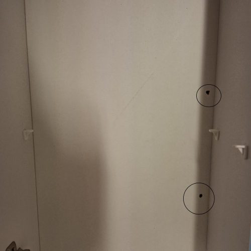 OUTLET - Viva Tükrös fürdőszobai szekrény LED világítással - DUPLA szekrénnyel - 100 x 97 x 17 cm - SZÉPSÉGHÍBÁS TERMÉK