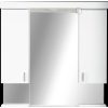 OUTLET - Viva Tükrös fürdőszobai szekrény LED világítással - DUPLA szekrénnyel - 100 x 97 x 17 cm - SZÉPSÉGHÍBÁS TERMÉK