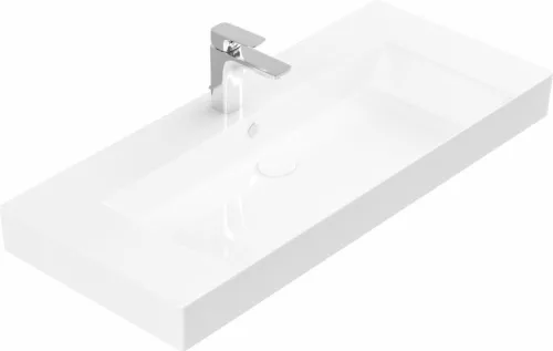 OUTLET - Sanovit STANCE - porcelán mosdókagyló - 100 x 45,5 cm - SZÉPSÉGHIBÁS TERMÉK
