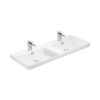 OUTLET- Sanovit LUXURY - porcelán mosdókagyló - dupla - 120 x 46 cm - SZÉPSÉGHIBÁS TERMÉK