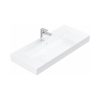 OUTLET - Sanovit STANCE - porcelán mosdókagyló - 100 x 45,5 cm - SZÉÁPSÉGHIBÁS TERMÉK