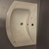 OUTLET - Sanovit ZENON - porcelán mosdókagyló - 65 x 47 cm- SZÉPSÉGHIBÁS TERMÉK