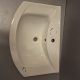 OUTLET - Sanovit ZENON - porcelán mosdókagyló - 65 x 47 cm- SZÉPSÉGHIBÁS TERMÉK