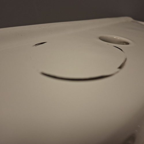 OUTLET - Sanovit ZENON - porcelán mosdókagyló - 65 x 47 cm- SZÉPSÉGHIBÁS TERMÉK