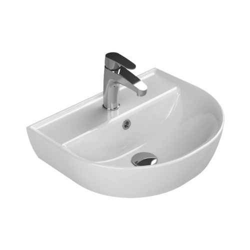 OUTLET - CeraStyle BELLA - szabadon álló - porcelán mosdókagyló 55 x 45 cm - SZÉPSÉGHIBÁS TERMÉK