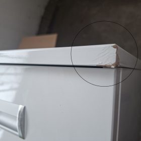   OUTLET - Viva fürdőszobai ÁLLÓSZEKRÉNY 85 alacsony - SZENNYESTARTÓS - 35 x 33 x 85 cm - SZÉPSÉGHIBÁS