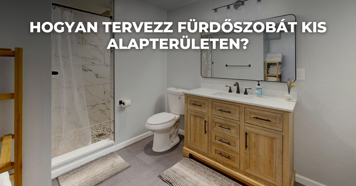 Hogyan tervezz fürdőszobát kis alapterületen?