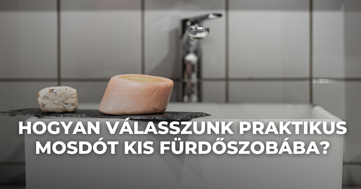 Hogyan válasszunk praktikus mosdót kis fürdőszobába?