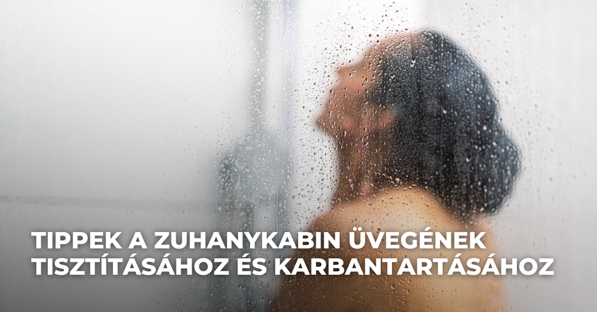 Tippek a zuhanykabin üvegének tisztításához és karbantartásához