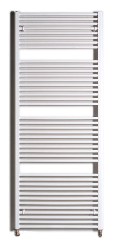 Birossi törölközőszárító radiátor - egyenes - fehér - 600x1850 mm