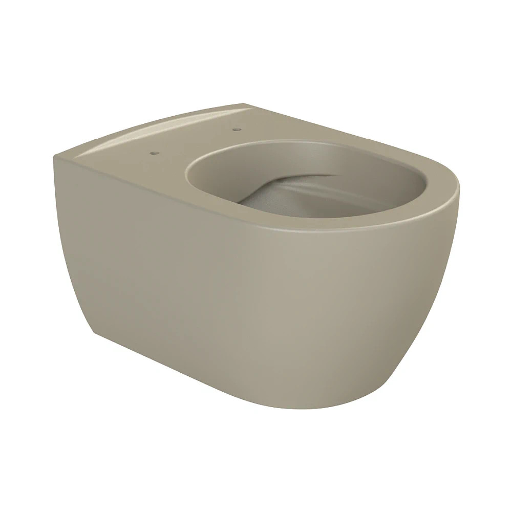 CeraStyle CITY fali WC - MATT BÉZS - rimless - perem nélküli - rejtett szerelésű